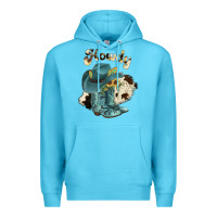 Ocean Blue howdy Premium Hoodie - JahusDesignShop
