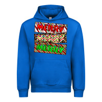 Cobalt merry merry merry Urban Hoodie - CowhideDigitalArt