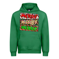 Emerald merry merry merry Urban Hoodie - CowhideDigitalArt