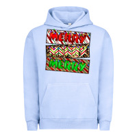 Pigment Grape Ice merry merry merry Urban Hoodie - CowhideDigitalArt