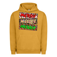 Pigment Peanut Butter merry merry merry Urban Hoodie - CowhideDigitalArt