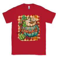 Red Blessed Classic Tee - BundleAndBundleShop