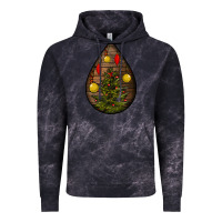 Cloud Black christmas  teardrop Vintage Hoodie - BundleAndBundleShop