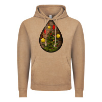 Vintage Coffee christmas  teardrop Vintage Hoodie - BundleAndBundleShop