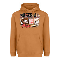 Meerkat baseball vibes Heavyweight Hoodie - FaDigitalArtStudio