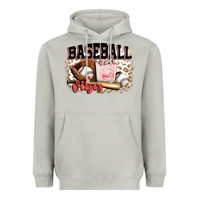 Baseball Vibes Heavyweight Hoodie by FaDigitalArtStudio | Teevron