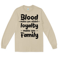 Mushroom Blood Makes You Related Makes You Family Long Sleeve Tee - Bettercallsaul