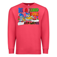 Cardinal Be a kind sole Autism Awareness Premium Sweatshirt - FaDigitalArtStudio
