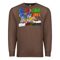 Chestnut Be a kind sole Autism Awareness Premium Sweatshirt - FaDigitalArtStudio