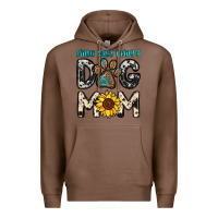Chestnut kinda busy being a dog mom Premium Hoodie - OliviaCreatesArt