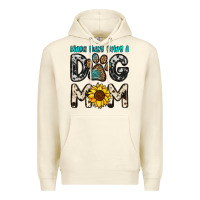 Sandshell kinda busy being a dog mom Premium Hoodie - OliviaCreatesArt