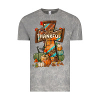 Cloud Rock thankful fall cross Vintage Tee - BundleAndBundleShop