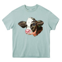 Arona holstein calf face Heavy Core Tee - LillyAllenDesigns