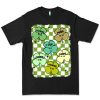 Black shamrock religious Premium Tee - MaliasSmallBusiness