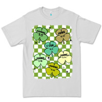 Dove Grey shamrock religious Premium Tee - MaliasSmallBusiness