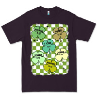 Plum shamrock religious Premium Tee - MaliasSmallBusiness
