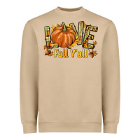 Mushroom Love Fall Y'all Heavyweight Sweatshirt - texasbilliewilder