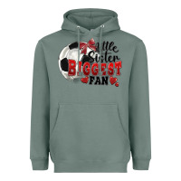 Sage little sister biggest fan soccer Heavyweight Hoodie - FaDigitalArtStudio