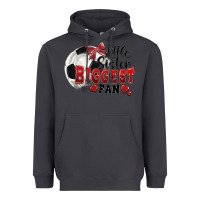 Smoke little sister biggest fan soccer Heavyweight Hoodie - FaDigitalArtStudio
