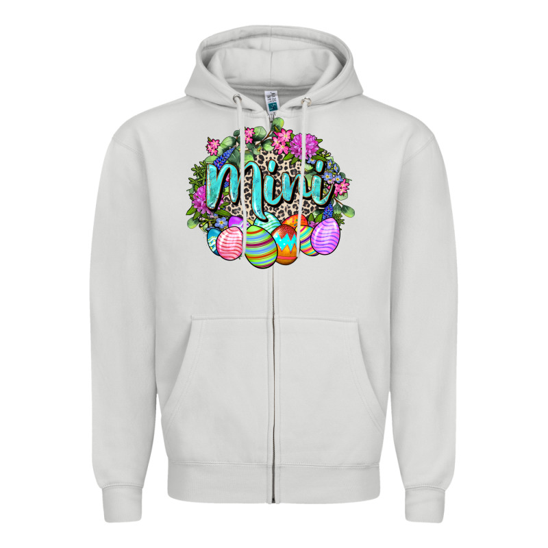 Easter Mini Happy Easter Day Zipper Hoodie by CowGirlArtShop | Teevron