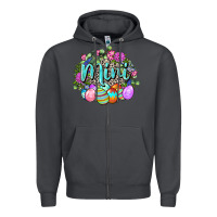 Smoke Easter Mini Happy Easter Day Zipper Hoodie - CowGirlArtShop