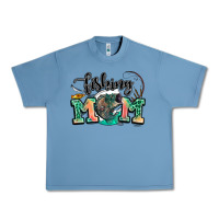 Pebble Blue fishing mom Urban Heavy Tee - LillyAllenDesigns