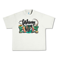 Pistachio fishing mom Urban Heavy Tee - LillyAllenDesigns