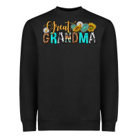 Black Western Great Grandma Heavyweight Sweatshirt - texasbilliewilder