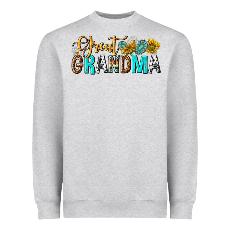 Western Great Grandma Heavyweight Sweatshirt by texasbilliewilder | Teevron