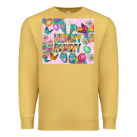 Antique Gold Hunny Bunny And Egg Easter Tumbler Premium Sweatshirt - BundleAndBundleShop