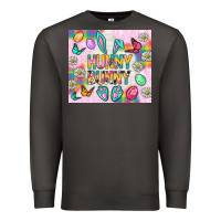 Smoke Hunny Bunny And Egg Easter Tumbler Premium Sweatshirt - BundleAndBundleShop