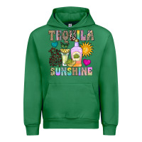 Emerald Tequila Sunshine Urban Hoodie - CowhideDigitalArt
