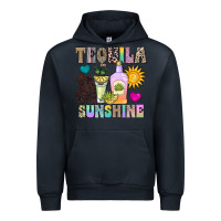 Navy Tequila Sunshine Urban Hoodie - CowhideDigitalArt