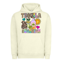 Pigment Pistachio Tequila Sunshine Urban Hoodie - CowhideDigitalArt