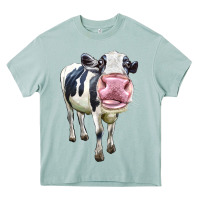 Arona Cute Holstein Heavy Core Tee - LillyAllenDesigns