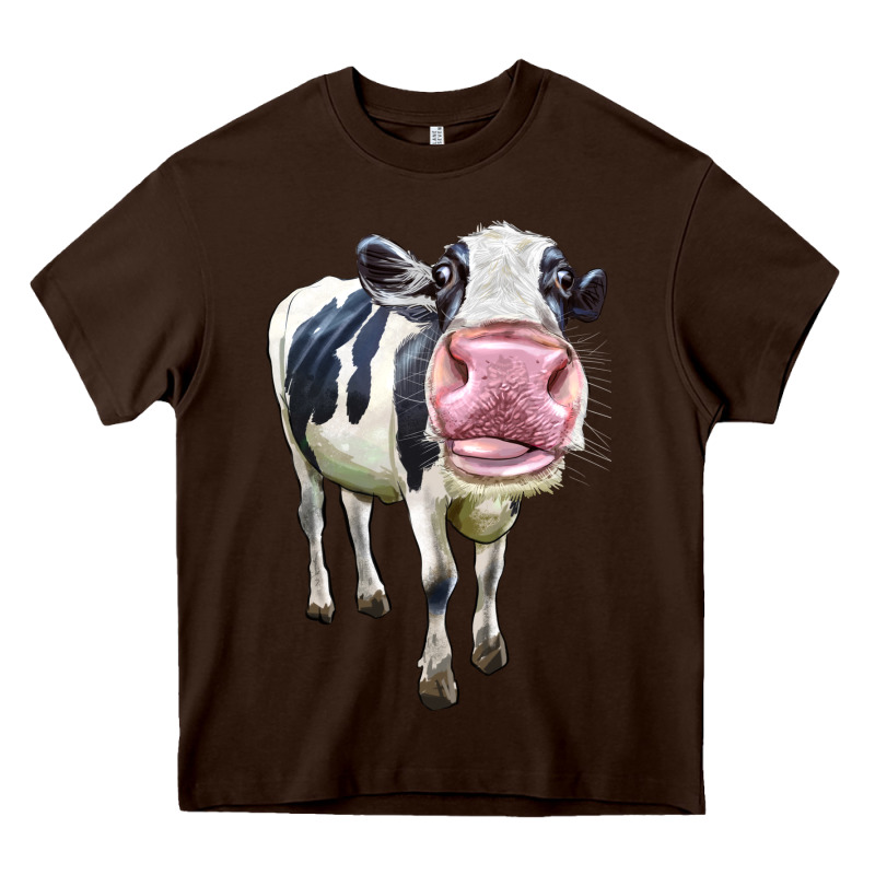 Cute Holstein Heavy Core Tee by LillyAllenDesigns | Teevron