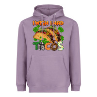 Lavender I wish i had tacos St. Patrick's day Heavyweight Hoodie - FaDigitalArtStudio