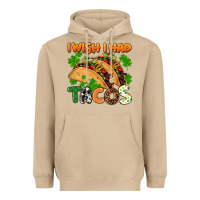 Mushroom I wish i had tacos St. Patrick's day Heavyweight Hoodie - FaDigitalArtStudio