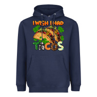 Navy I wish i had tacos St. Patrick's day Heavyweight Hoodie - FaDigitalArtStudio