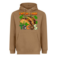Toasted Coconut I wish i had tacos St. Patrick's day Heavyweight Hoodie - FaDigitalArtStudio