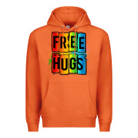 Carrot free hugs Premium Hoodie - OliviaCreatesArt