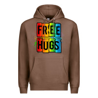 Chestnut free hugs Premium Hoodie - OliviaCreatesArt