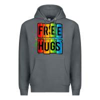Rock free hugs Premium Hoodie - OliviaCreatesArt