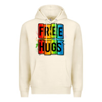 Tofu free hugs Premium Hoodie - OliviaCreatesArt