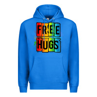 True Royal free hugs Premium Hoodie - OliviaCreatesArt