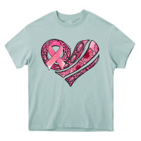 Arona breast cancer awareness heart Heavy Core Tee - Jasminsmagicworld