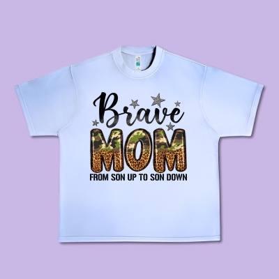 Brave Mom From Son Up To Son Down Urban Heavy Tee Designed By Lillyallendesigns