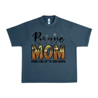 Midnight Navy brave mom from son up to son down Urban Heavy Tee - LillyAllenDesigns