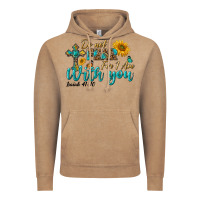 Do Not Fear For I Am With You Vintage Hoodie | Teevron