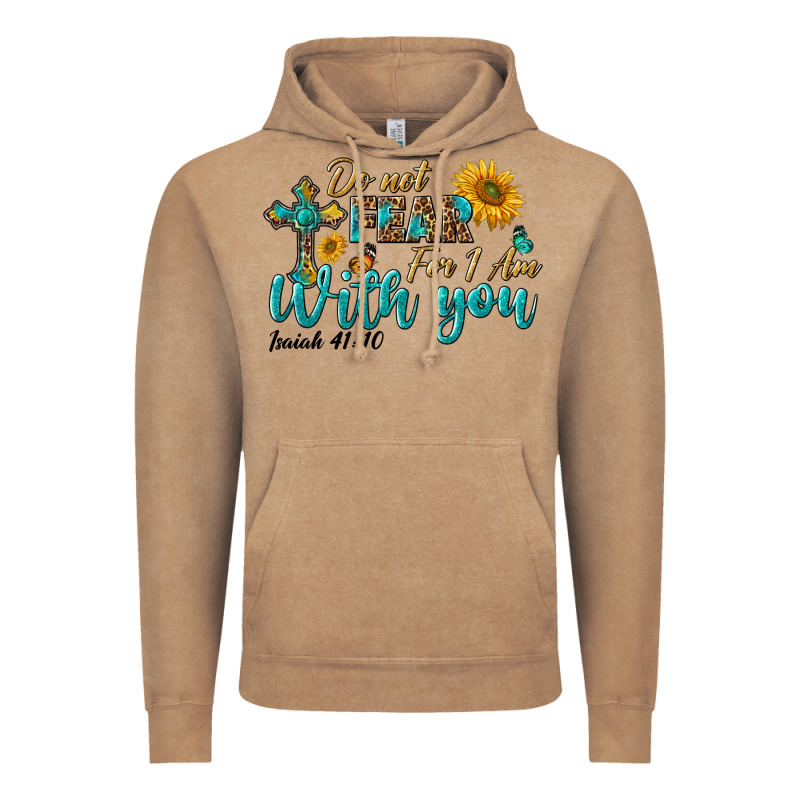 Do Not Fear For I Am With You Vintage Hoodie by BundleAndBundleShop | Teevron